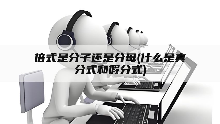 倍式是分子还是分母(什么是真分式和假分式)