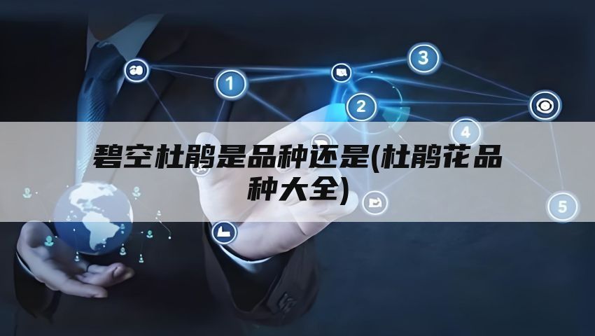 碧空杜鹃是品种还是(杜鹃花品种大全)