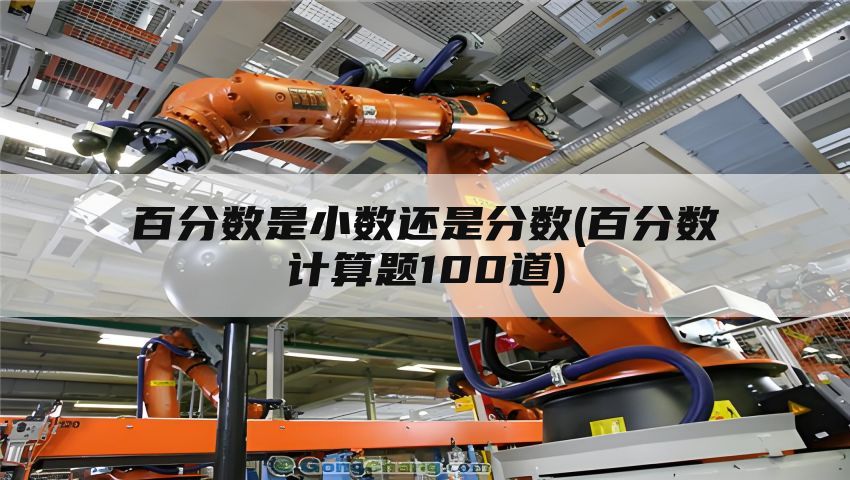 百分数是小数还是分数(百分数计算题100道)