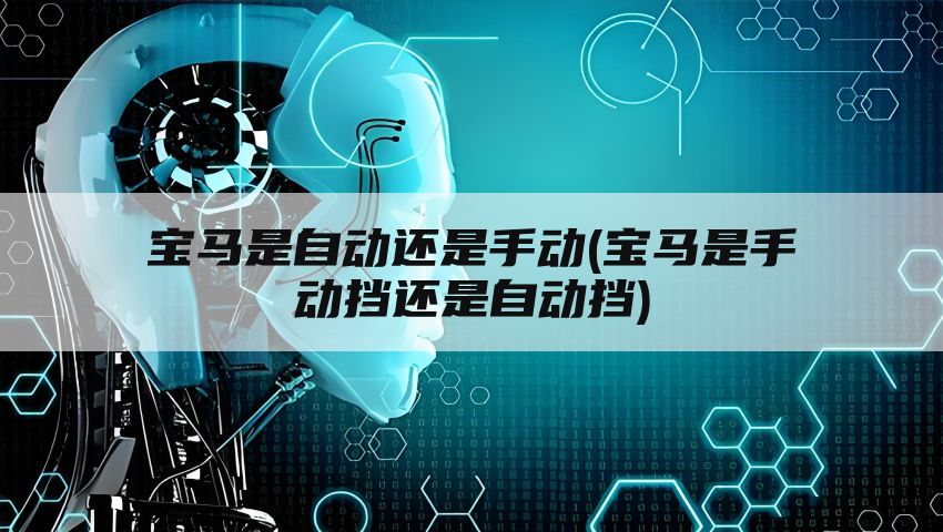宝马是自动还是手动(宝马是手动挡还是自动挡)